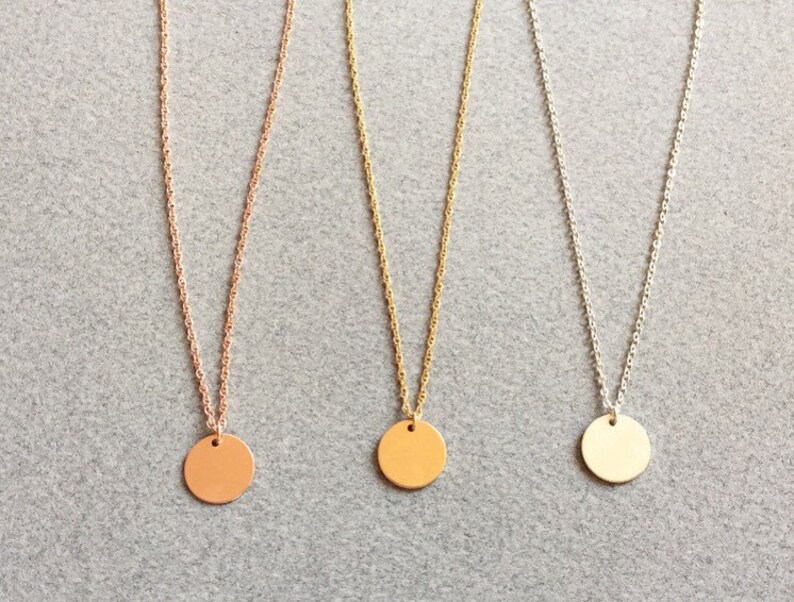 Tube and medal customizable 3 Amethyst necklaces