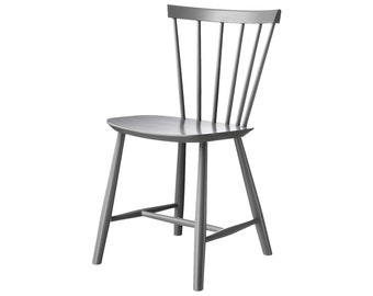 Poul M. Volther Model J46 Beech Dining Chair Gray