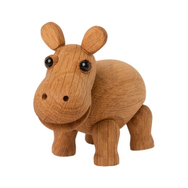 Baby Hippo Wilma By Spring Copenhagen Made From Oak And Maple Danish Design