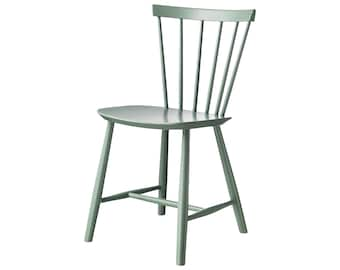 Poul M. Volther Model J46 Beech Dining Chair Dusty Green