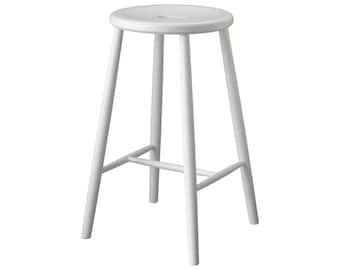 Børge Mogensen model J27C Barstool White