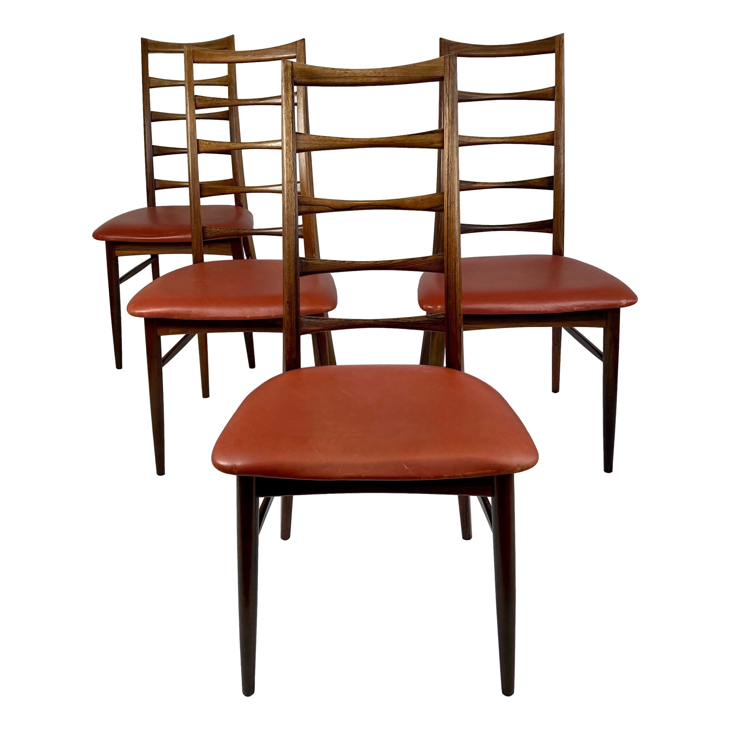 Niels Kofoed 4er Set Palisander Esszimmerstühle Modell Lis | Etsy