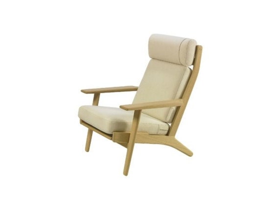Cushions for the GE 290A lounge chair by Hans J. Wegner, Hallingdal 65 upholstery from Kvadrat or Savak upholstery from Gabriel, Denmark Cushions for the GE 290A lounge chair by Hans J. Wegner, Hallingdal 65 upholstery from Kvadrat or Savak upholstery from Gabriel, Denmark