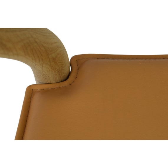High quality reversible cushion for Hans Wegner CH24 wishbone chair, aniline leather, made in Denmark High quality reversible cushion for Hans Wegner CH24 wishbone chair, aniline leather, made in Denmark