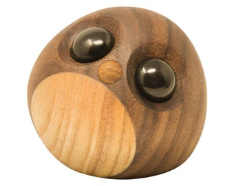 Freddy The Little Penguin By Fablewood Figurine Made From Northamerican Walnut And Ash Danish Design