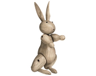 New oak rabbit by Kay Bojesen Produced By Kay Bojesen Denmark, 16 cm