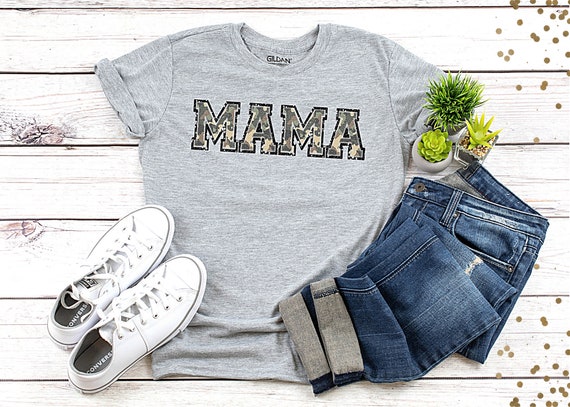 Camo mama shirt 2025
