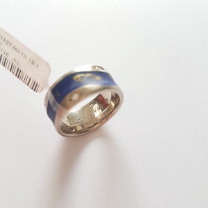 750er Goldring mit sechs Diamanten 0,21ct. Si/TW Gr.54 Made in Germany Bild 4