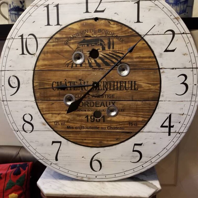 Spool Clock - Etsy