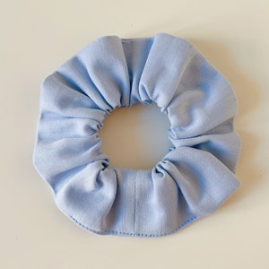 Set of 3 Organic Cotton Scrunchies IRIS image 5