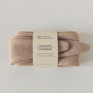 Home Spa Gift Set Brown Organic Cotton image 8