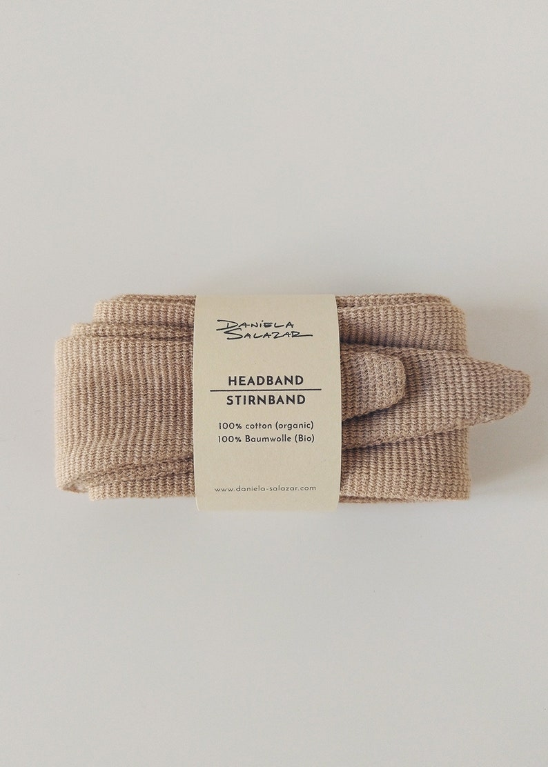 Home Spa Gift Set Brown Organic Cotton image 8