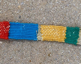 Hand woven bracelets