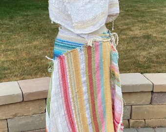 Two piece skirt and top summer dress