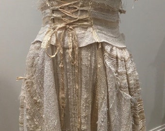 Hand woven fantasy dress