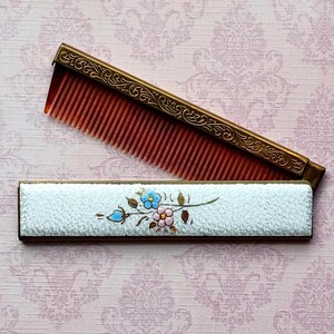 Tortoise Shell Folding Comb - Etsy display picture 1