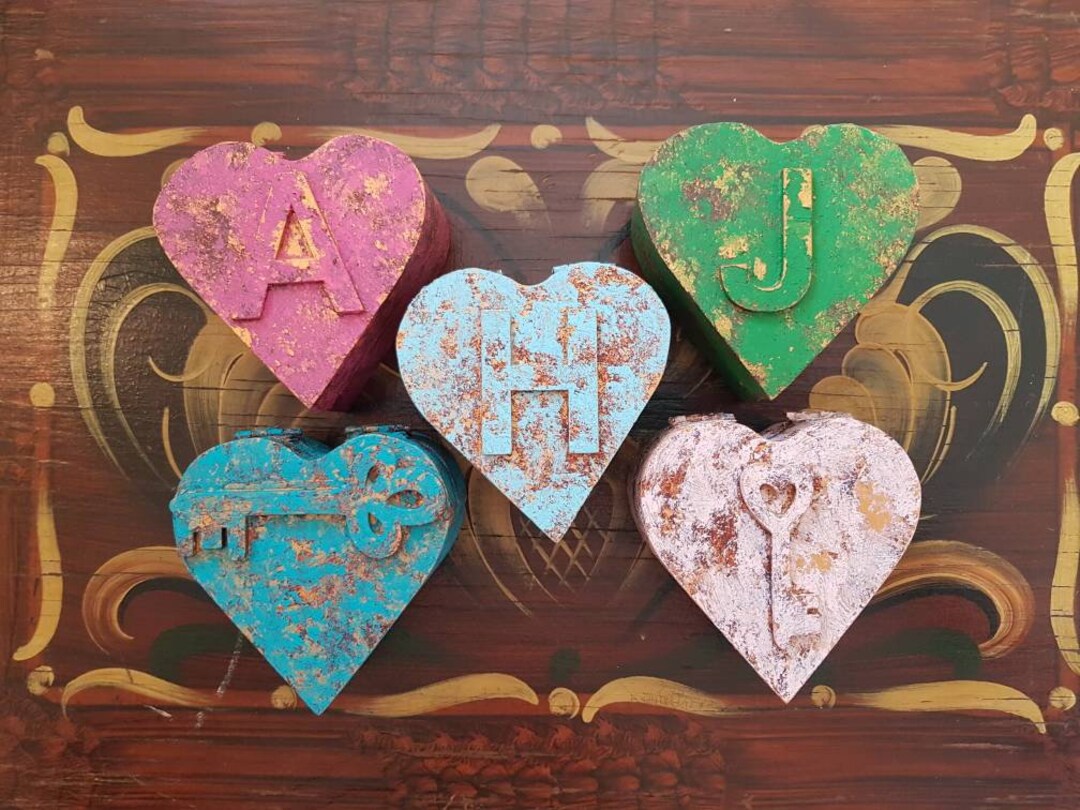 Heart Box Key Letter/ Key-to-my-heart Ring Box - Etsy UK