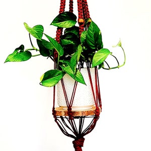 Macrame plant hanger, Boho plant hanger, Macrame wall hanging, Indoor plant hanger