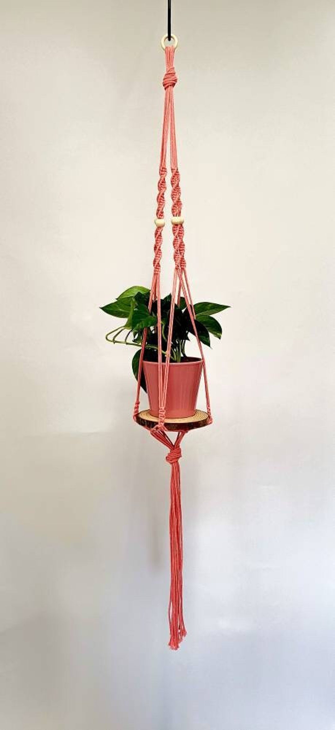 Macrame plant hanger, Boho plant hanger, Macrame wall hanging, Indoor plant hanger
