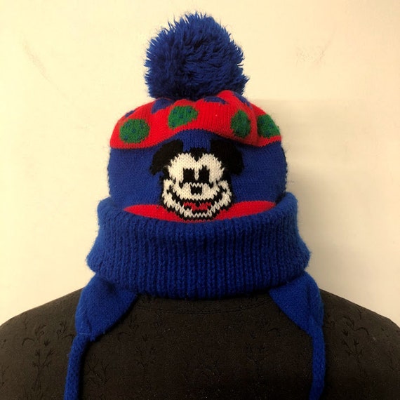 mickey mouse bobble hat