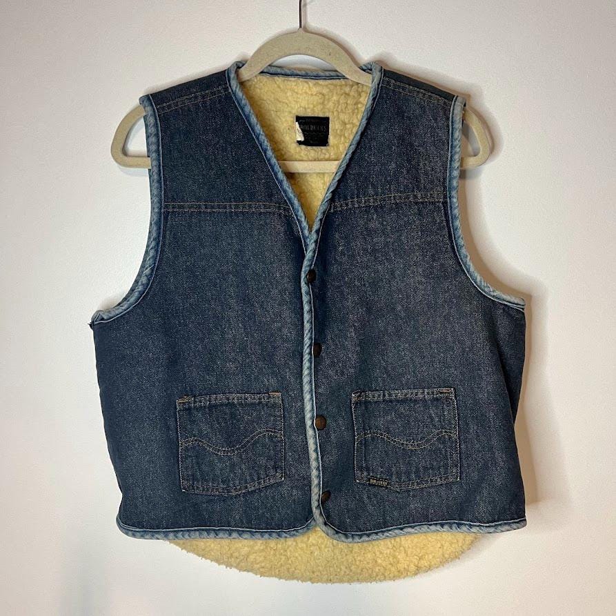 Denim Roebucks Vest - Etsy