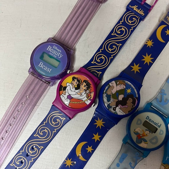 Vintage Disney Watch Lot 1990s Plastic Kids Wrist… - image 7