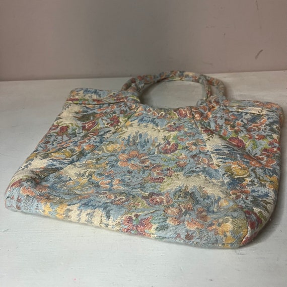 Vintage Carpetbags Of America Tote Shoulder Bag P… - image 5