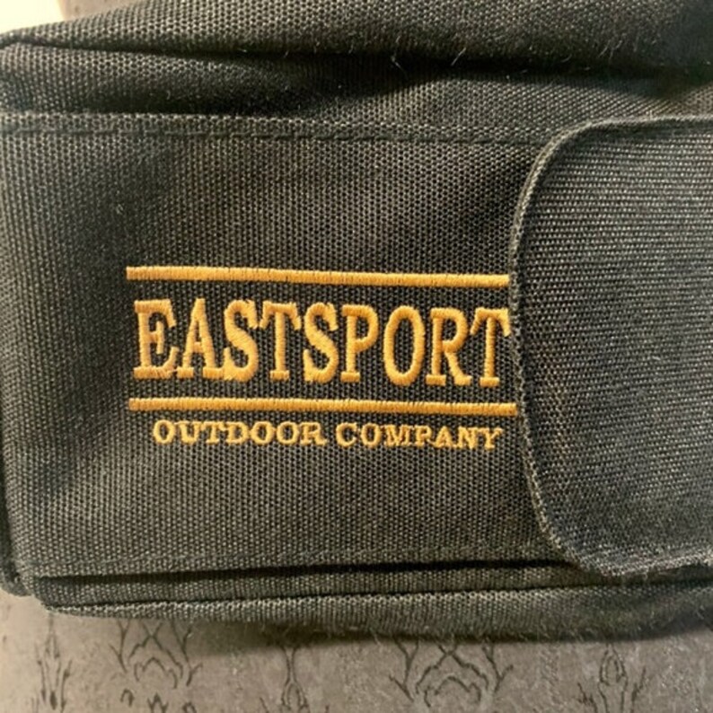Vintage 90s Fanny Pack Eastsport Outdoor Company Black Fanny Etsy