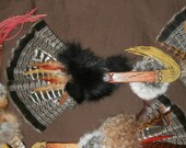 FAN T'SIAKOHAWI ~his 7th Great Grandmother. Her husband was Chief He Splits the Door,son Chief Great Sky handmade byUncle Hawkeye Blessings!