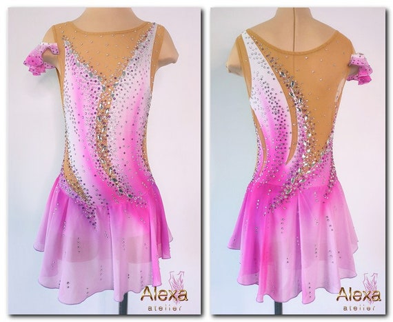 Chiffon skirt figure skating online