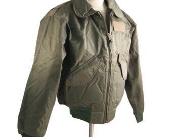 CWU 45P - Nylon Flight Jacket - Sage - Made in South Korea