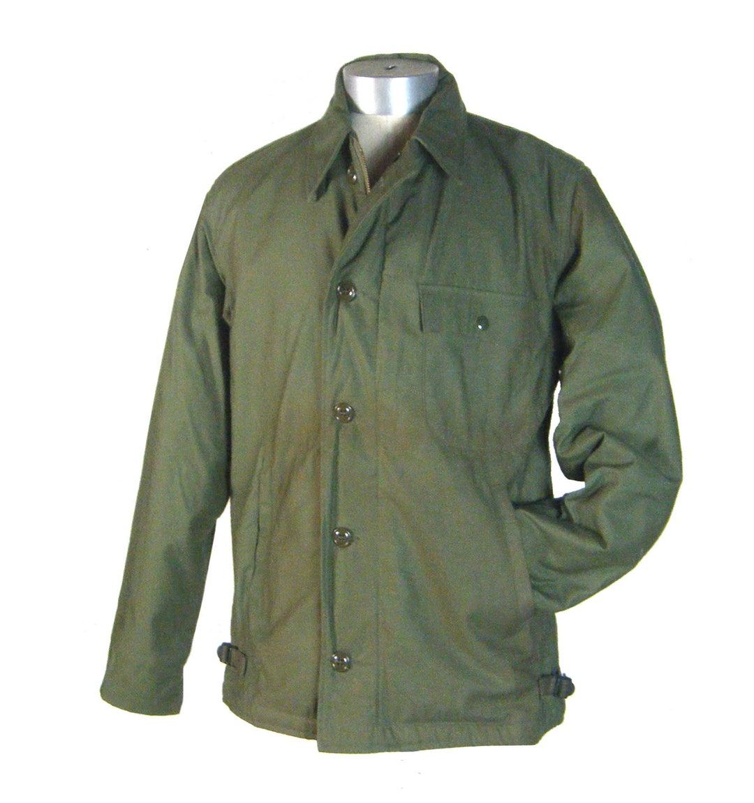 USGI Jacket, Cold, Weather, Permeable 5050 NYCO / A2 Deck Jacket Etsy