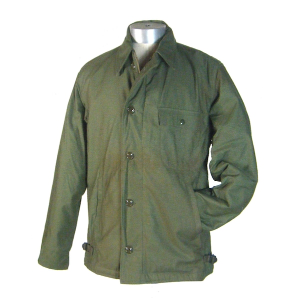 USGI Jacket, Cold, Weather, Permeable 50-50 NYCO / A2 Deck Jacket