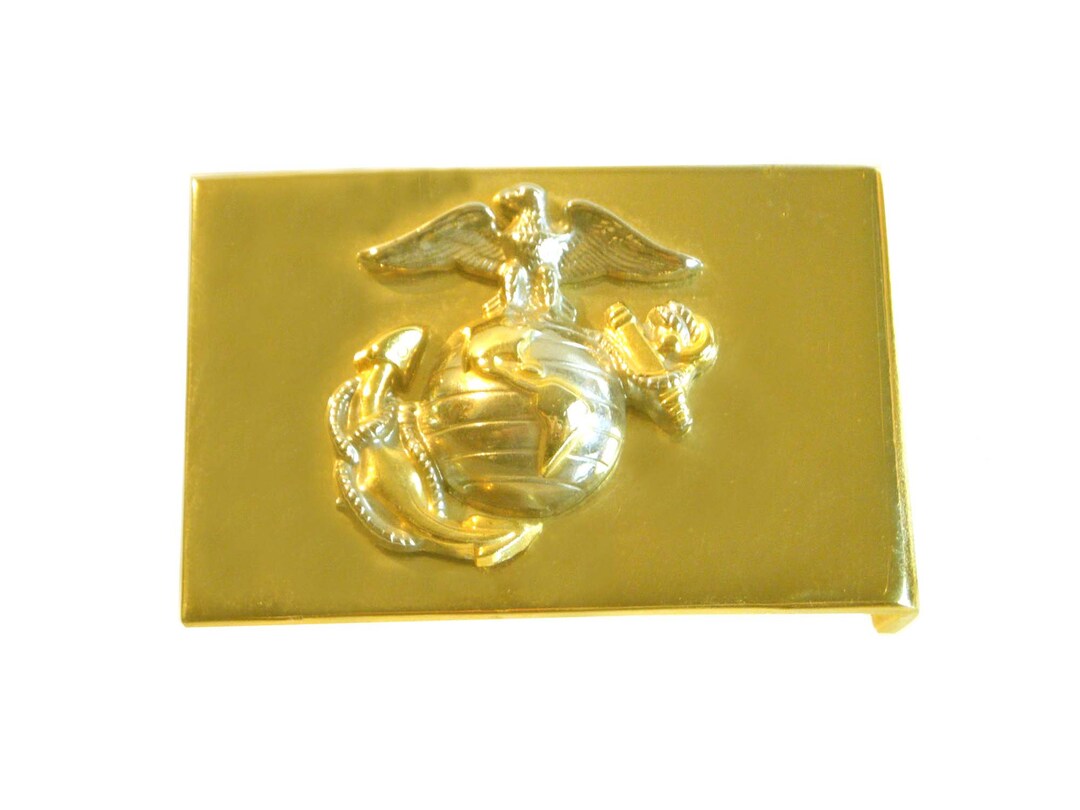USGI USMC Dress Blues Belt and Buckle Etsy