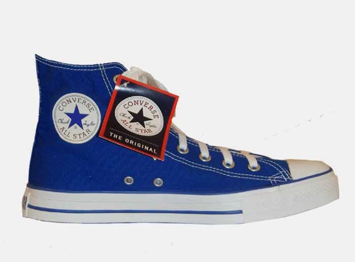 Royal Blue Converse - Etsy