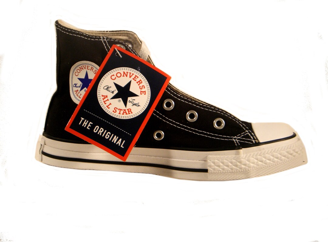 Converse Youth Chuck Taylor High Top All Star BLACK 3J231 Etsy