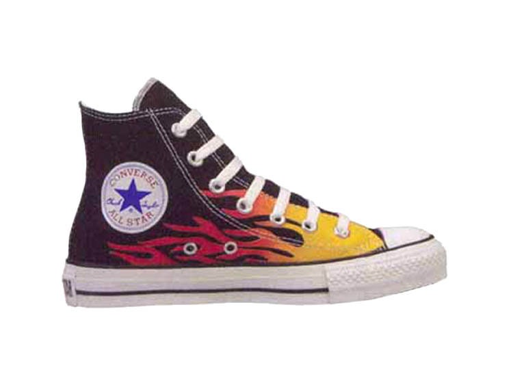 converse fire flames