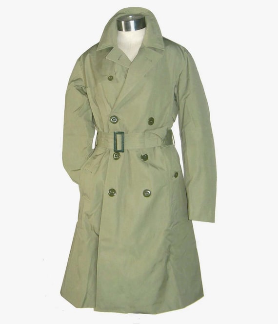 Trench Coat -  Medium - New Unissued - French - M… - image 1