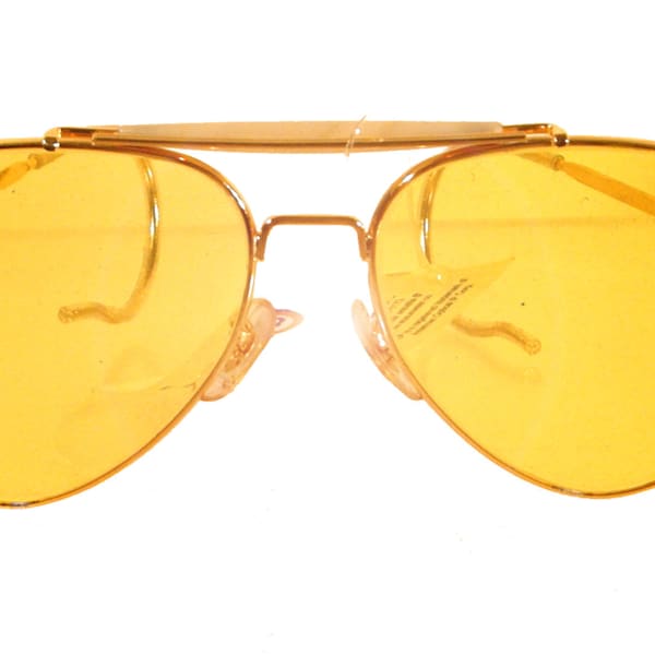 American Optical - Military Spec Sunglasses - Yellow