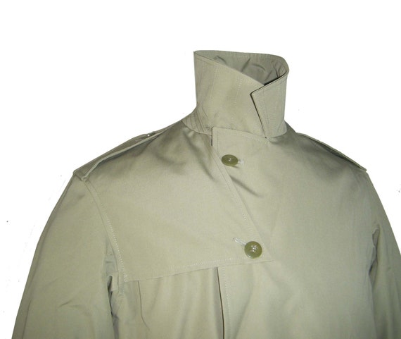 Trench Coat -  Medium - New Unissued - French - M… - image 3