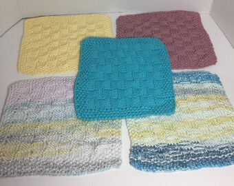 Baby Wash Cloth, Face Cloths, soft wash cloth, washcloths, cotton wash cloth, knitted wash cloths, Eco Friendly