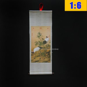 1:6 Scale Handmade Chinese Style Painting Paper Model For 12&quot; Action Figure Doll