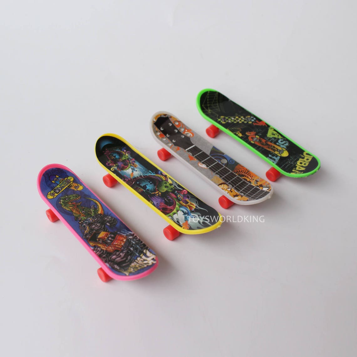 4 OF 1:6 Scale Skateboards Plastic Mini Model Toy Set Fits - Etsy