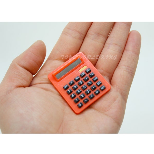1 6 Scale Mini calculator Model Mini Toy For Diorama Dollhouse