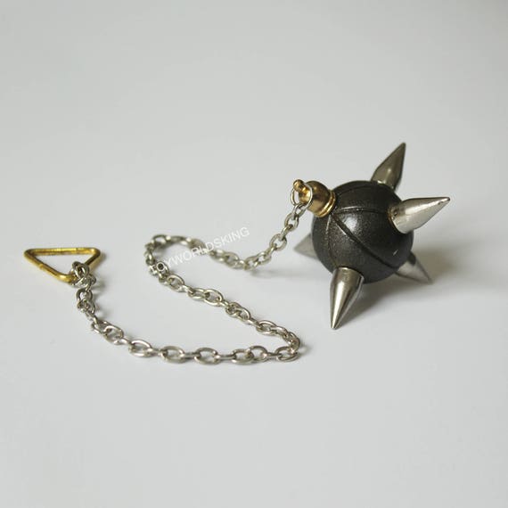 1/6 Escala Meteor Hammer Ancient Melee Weapon Metal Mini Etsy España