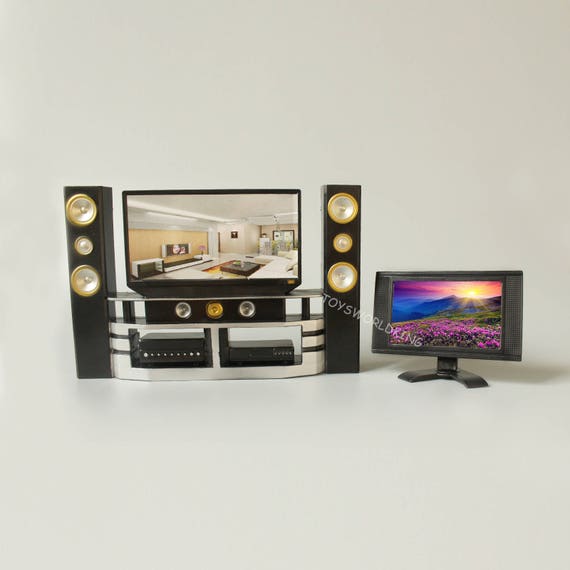 1 6 Scale Tv Dvd Speaker Set And Tv Screen Plastic Model For Etsy 1 6 Scale Tv Dvd Speaker Set And Tv Screen Plastic Model For Etsy