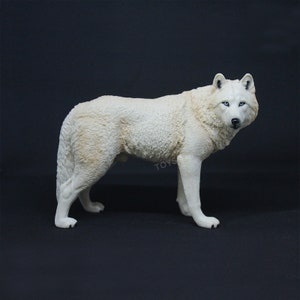 1/6 Scale Wolf Model Figurine Toy For 12 in Action Figure Toy Soldier Animal