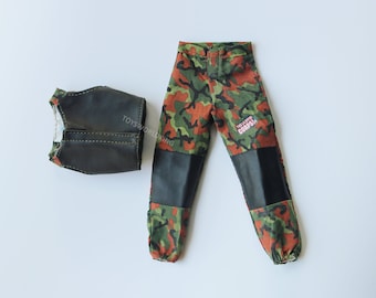 1/6 Militär Weste und Hose Tarnmuster für 12 Zoll Actionfigur