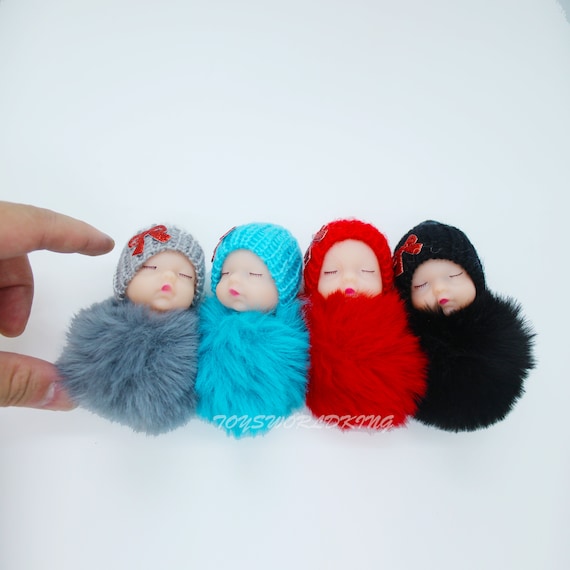 Miniature Sleeping Baby Doll Toys Set of (8cm)
