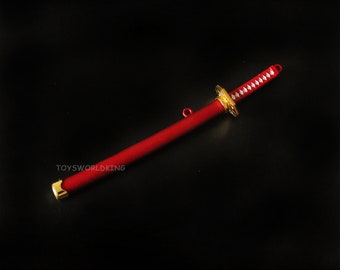 1/6 Scale Katana Sword Model: Samurai Ninjia Toy for 12" Action Figure